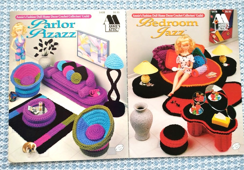 Lot crochet books barbie - of,